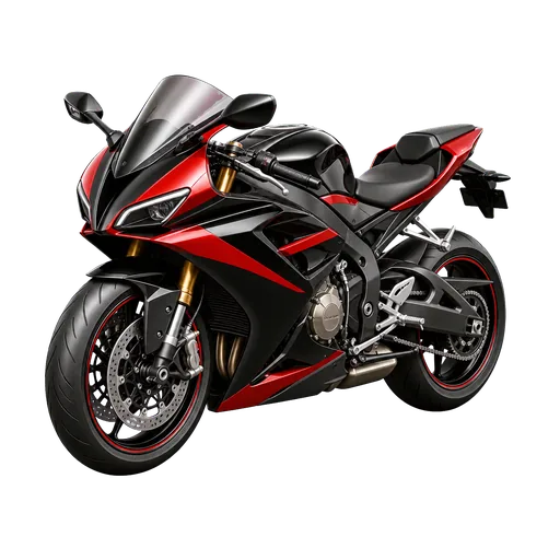 3D motorcycle icon with estimated US market price