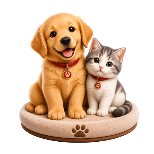 3D pet icon with estimated US market price