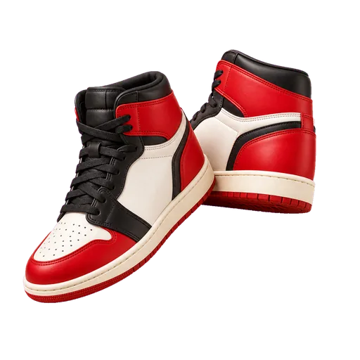 Brand-free 3D sneakers icon for billionaire spending simulator